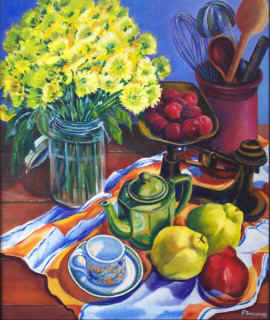Quinces And Plums