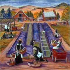 The Lavender Gatherers